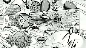 wow, this latina anime girl loves big ass fucking in hentai!