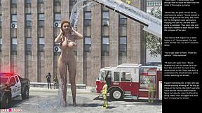 빅 애플 스몰 18+ 제스처 에피소드 7, 3D 카툰 섹스