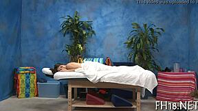 Relaxing vulva massage session for ultimate comfort.