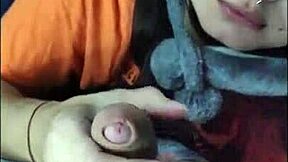 Beautiful 18-19 Year Old Babe White Moon Submissively Deepthroats And Blows In Amateur Oral Session.