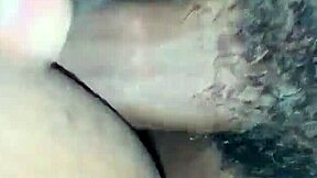 Hood bitch rides big cock to creampie