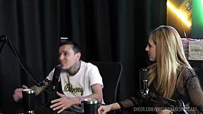 Best moments of yasmin pariz in sheer red outfit compilation.