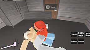 banged roblox whore on floor group blowjob