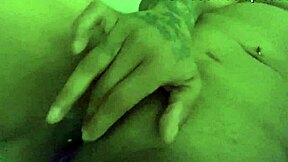 Skinny Bobbi Jo88 in homemade solo body worshipping with shaved pussy POV