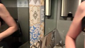 Blowjob in Restaurant Turns Heads with Amateur Outdoor Action in Public Setting