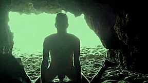 Couple Hides in Beach Cave for Privacy