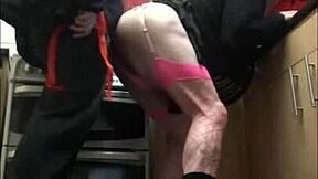 Crossdresser takes ass to mouth collection part 2