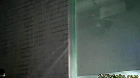 First time bareback in bathroom.