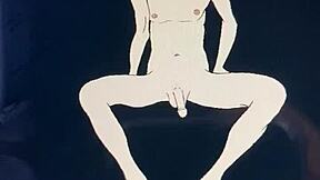 Look At His Huge Penis In Intense Cartoon Scene