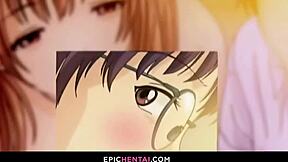 Virgin Wataru fantasizes about big boobs in paizuri titty-fuck