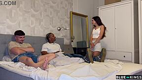 My Best Friend And Me Fuck Our Petite 18+ Roommate Together