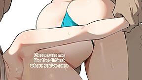 Hot maid brings gangbang surprise with creampie and cumshot