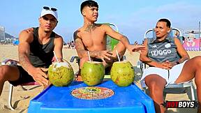 Teen Gay 3Some Group Fucking Our Friend