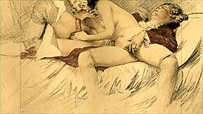 Wow! Check Out These Vintage Erotic Drawings Now!