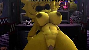 Five Nights at Freddy's Hentai Compilation with Big Tits and Monster Cocks
