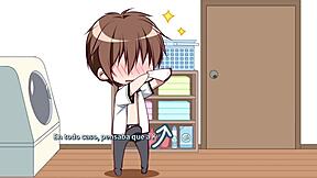 Loca love scene with hiwa kojika in spanish