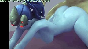 Widowmaker Anime Love in Hentai Action