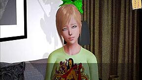 Uusi perhe sarjakuva peli eroottinen seikkailu