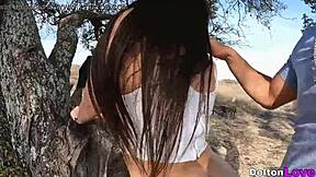 Big Ass Girl Loves Outdoor Fucking Sensual Undressing