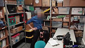 Silent Asian Teen 18+ Receives Punishment with Cock in Office Garage
