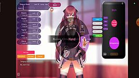 Training the Bitch in Hentai Game!