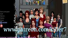 My New Family Cartoon Game Adventure