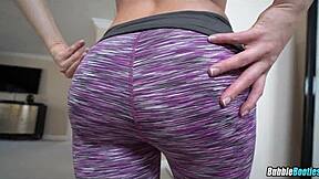 Yoga BUTT on Blondie Drives Me Wild!