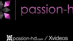 I unwrapped my Passion-HD naked gift with ribbon ripped off in excitement.