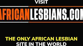 Hot Soapy African Lesbian Babes