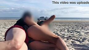 Milf Gets Unexpected Anal Creampie In Public