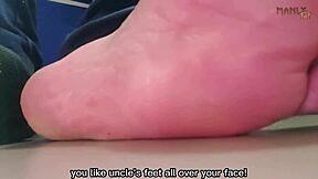 Step Gay Dad - Eat Rubber - Hot Dilf Stepuncle Had A Bad Day