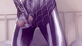 Sexy gay teen masturbates with buttplug and cum on ass!