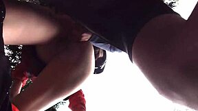 Liz and Ted combine biking with intense outdoor sex. Public workout turns hardcore.