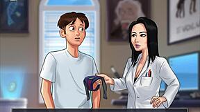 Big ass and tits shine in Summertime Saga 36 hentai