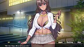 St Yariman's Little 18+ Black Book Ep 2: Elis Route. Oiled Up Old Man's Big Cock In Hentai Gameplay.