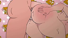 Huge tits and micropenis anime parody stars Sana Sunamiya from Don't Toy with Me Miss Nagatoro hentai cartoon