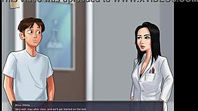 Big ass and tits shine in Summertime Saga 36 hentai