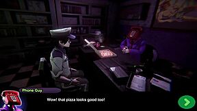 In the wild world of Fap Nights at Frenni's 3, making pizza turns into a kinky femdom game.