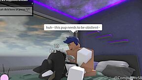 Pet's Rough Anal Ride in Furry Gay Action