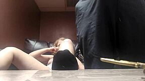 Mature Woman Says, 'Fuck Me on the Couch'