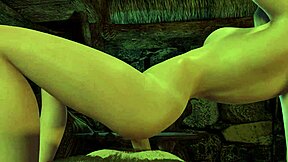 Slim Blonde Rides Cock Hard in Skyrim Porn Parody