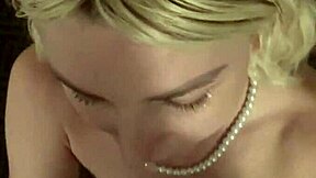 Britt Blair, newcomer, gives a blowjob and gets a facial