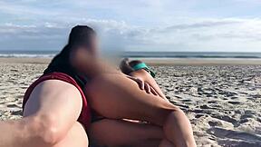 Milf Gets Unexpected Anal Creampie In Public