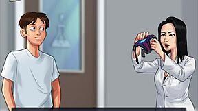 Big ass and tits shine in Summertime Saga 36 hentai