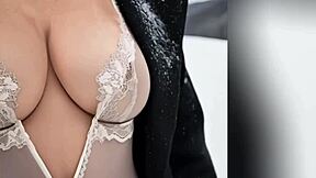 Gilf shows off her sexy New Year's Eve party outfit with dirty talk, ending nude and horny