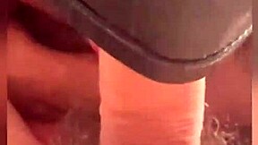 Gay amateur from the South giving blow job