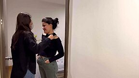 My Colombian Wife's Steamy Date with Another Woman in POV