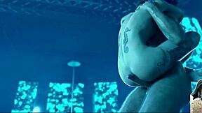 i stuff aerith's tight pussy and ass with my cock