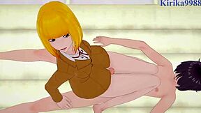 Meiko Shiraki and Hana Midorikawa Intense Hentai Sex