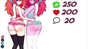 Bunny hentai slideshow with vivid animated action